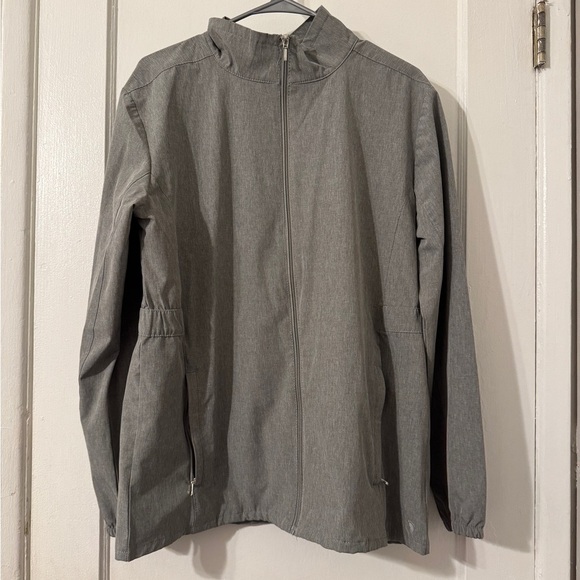 Hang Ten Grey Zip Up Women Sz large - Picture 1 of 4